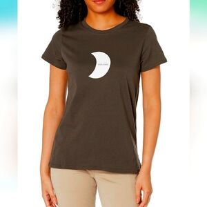 NWT PRANA JOURNEYMAN TEE ORGANIC COTTON MOONSHINE GRAY SMALL